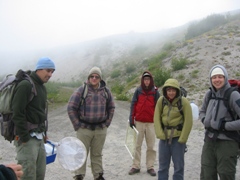 Research crew hits the trail